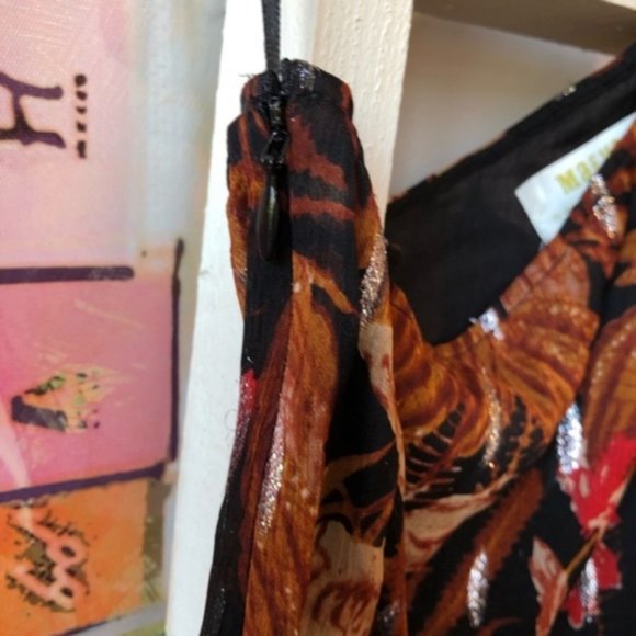 Anthropologie Maeve Kyoto Floral Jumpsuit Size 8 - Picture 6 of 8